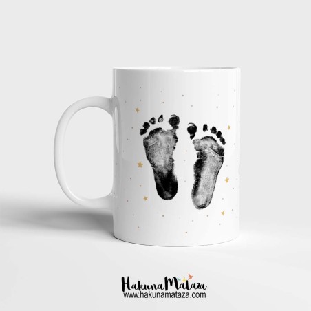 Taza personalizada con foto - Huellas imborrables Taza personalizada con foto - Huellas imborrables
