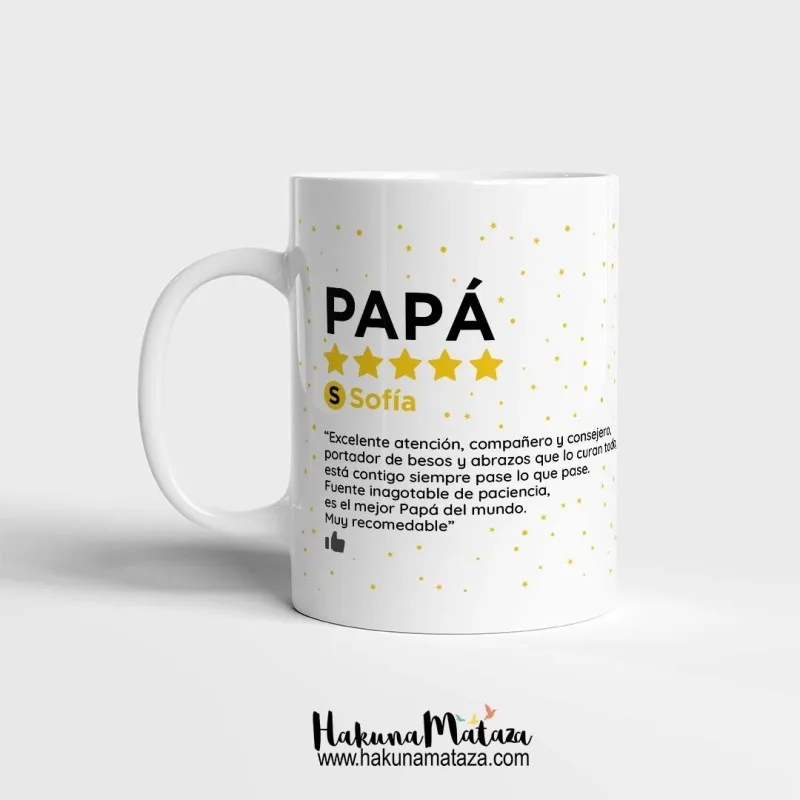 Taza personalizada con foto- Tu reseña | Hakuna Mataza