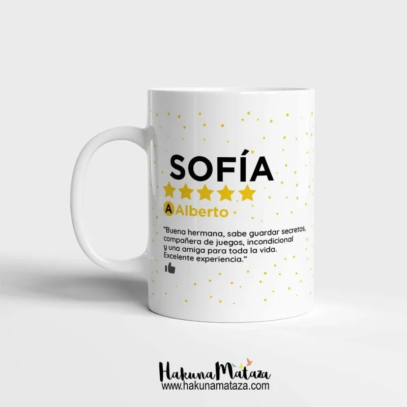 Taza personalizada - Tu reseña | Hakuna Mataza