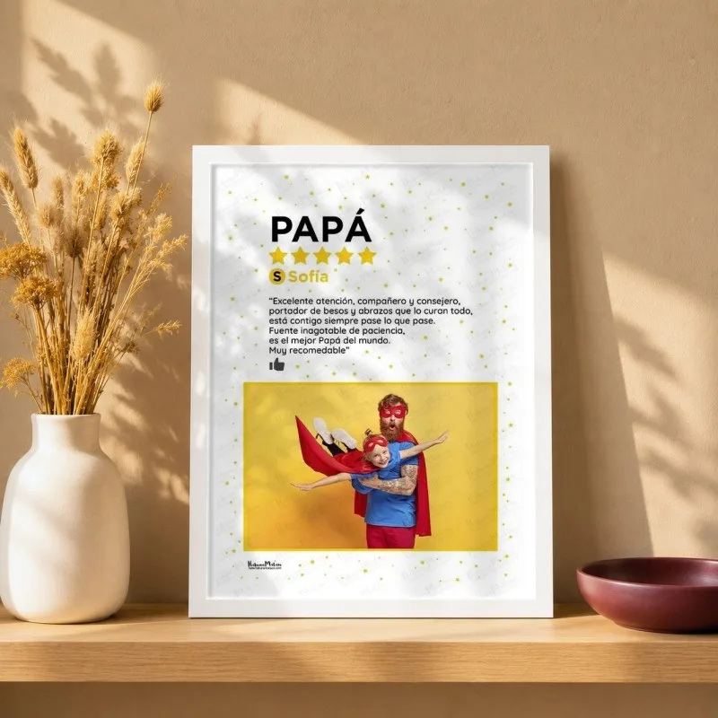 Lámina personalizada con foto personalizada - Tu reseña
