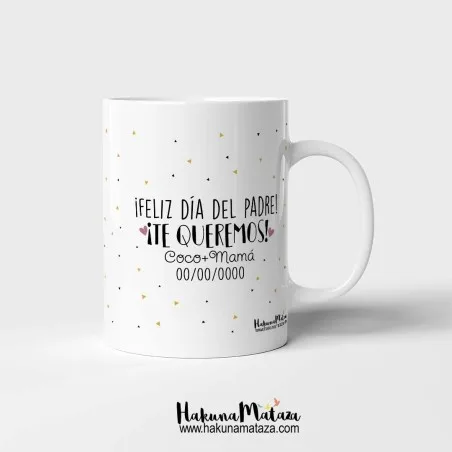 Taza personalizada - Como mi papá perruno / gatuno no hay ninguno · ejemplo de personalización