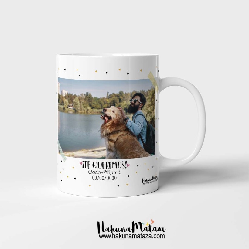 Taza personalizada con foto – Como mi mamá/papá perruno/gatuno no hay ninguno Taza personalizada con foto – Como mi mamá/papá perruno/gatuno no hay ninguno
