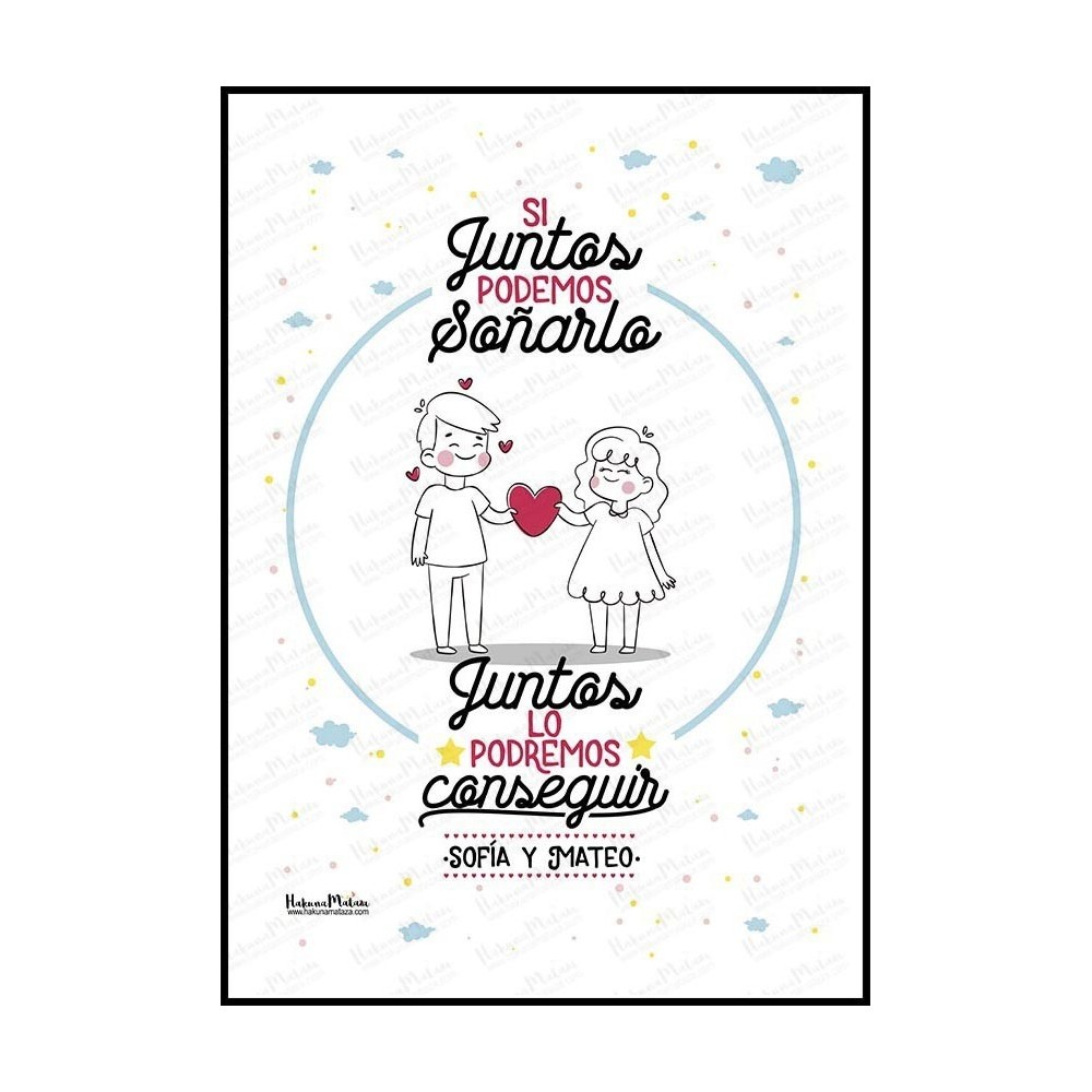 Lámina - Si juntos podemos soñarlo