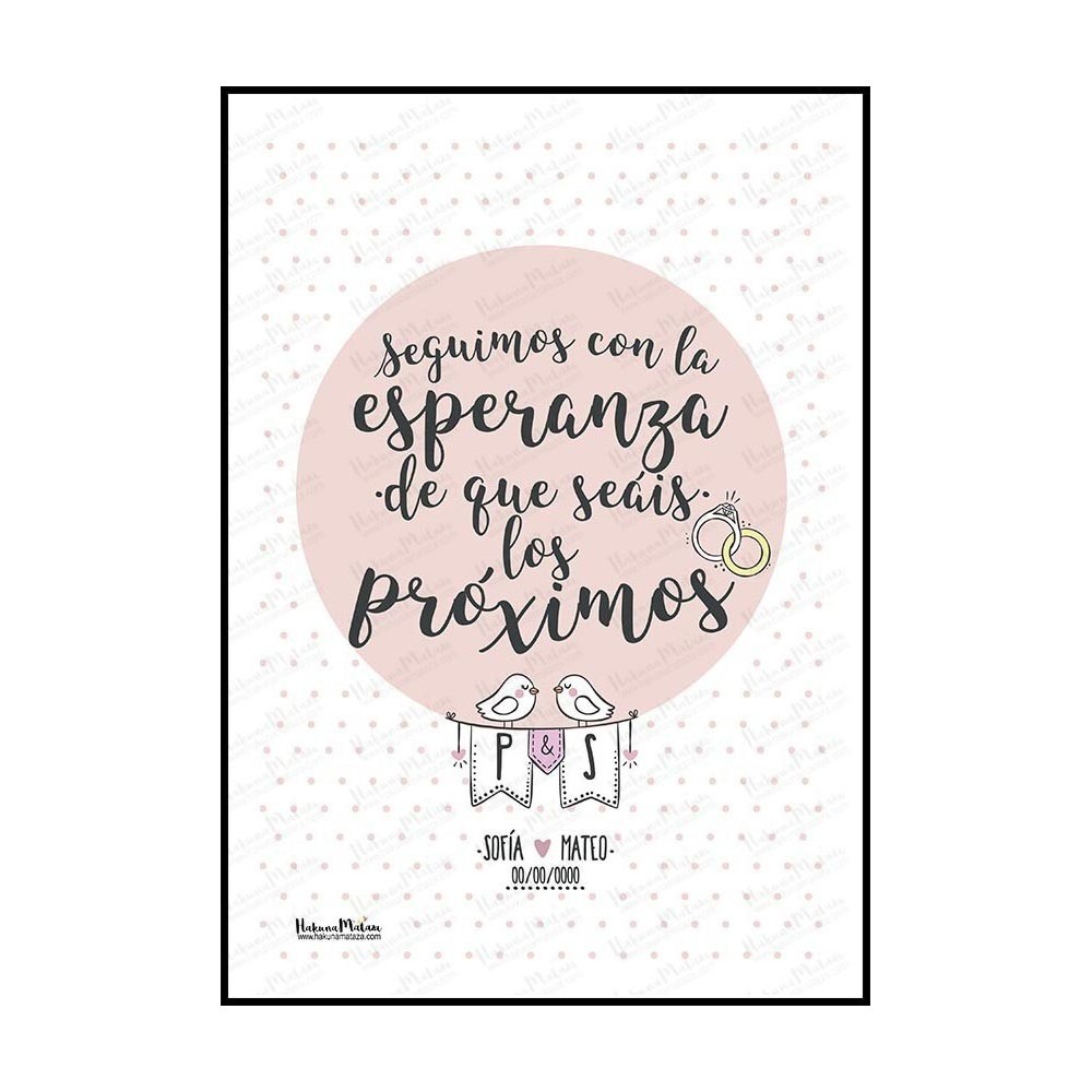 Lámina - Seguimos con la esperanza