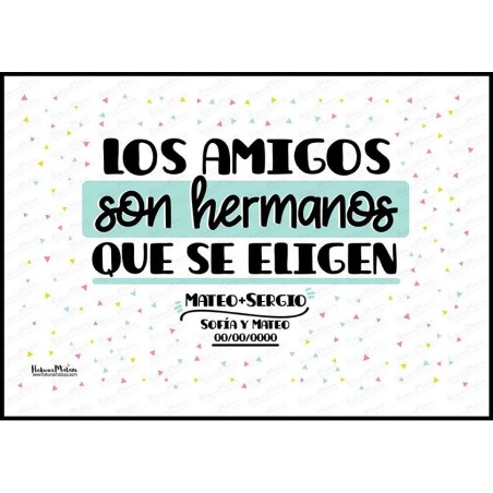 Lámina personalizada - La familia que se elige Lámina personalizada - La familia que se elige