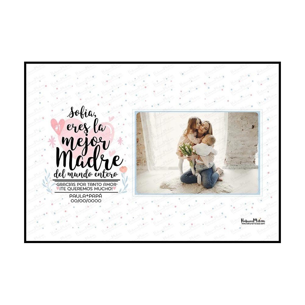 Diseño elegante y cuidado para un regalo especial