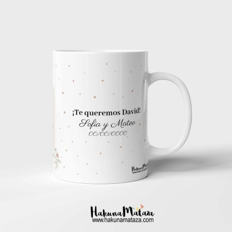 Taza personalizada - Las mejores cosas de la vida merecen ser compartidas Taza personalizada - Las mejores cosas de la vida merecen ser compartidas