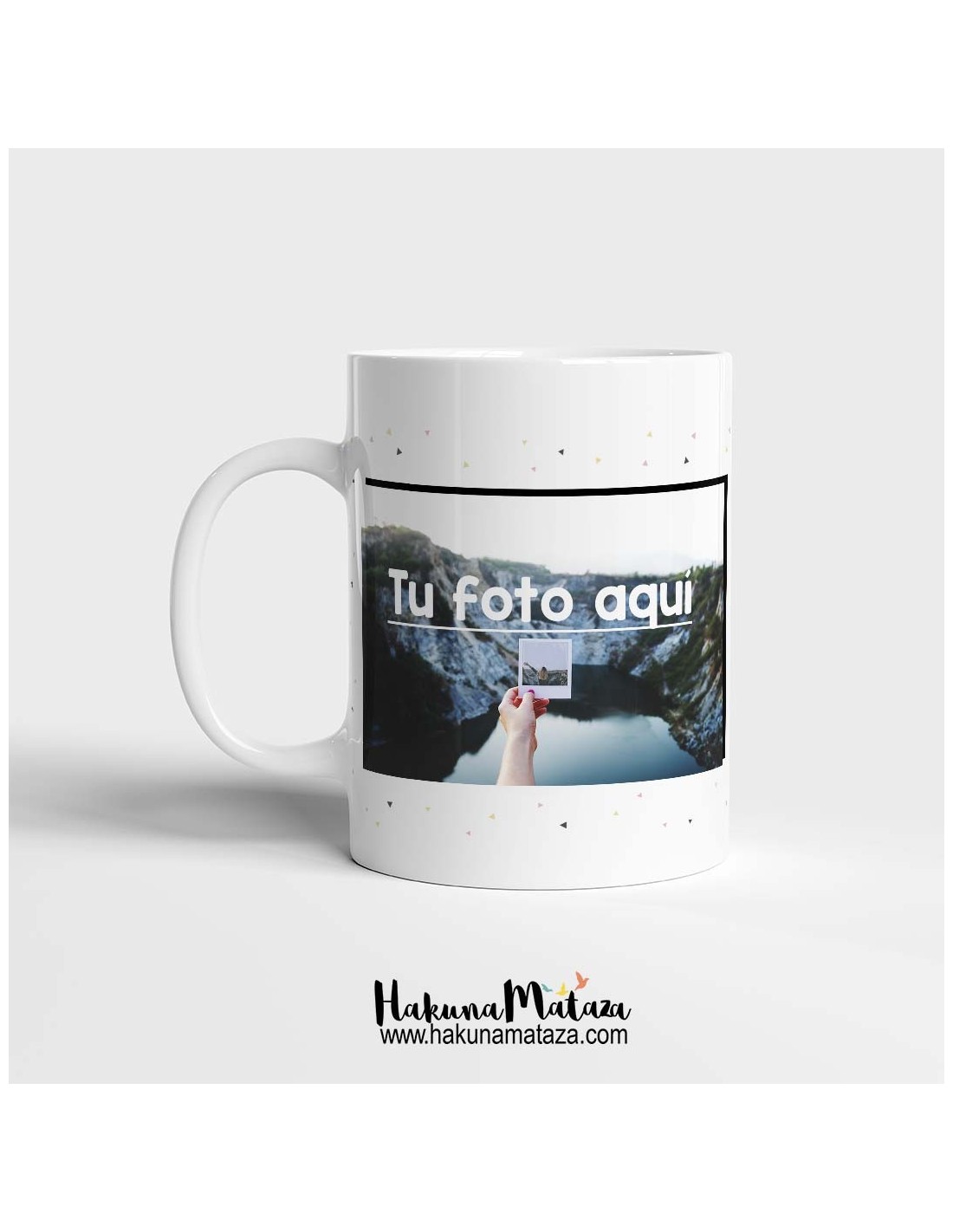 Taza personalizada con tu foto y texto