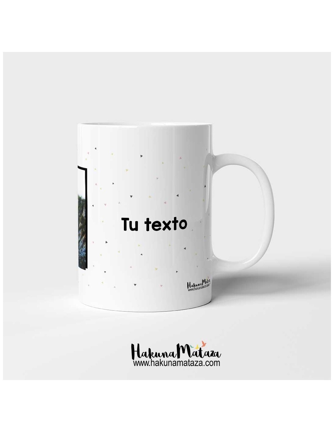 Taza personalizada con tu foto y texto