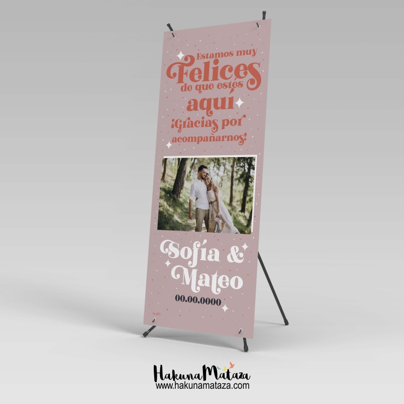 Banner con foto - Moderno