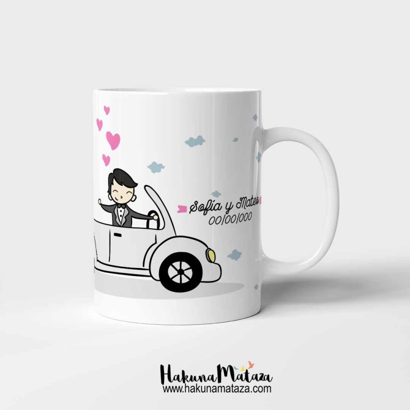 Taza personalizada - El chofer más molón 2