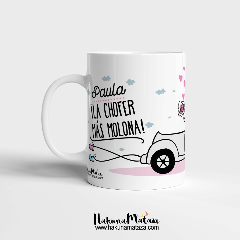 Taza personalizada - El chofer más molón