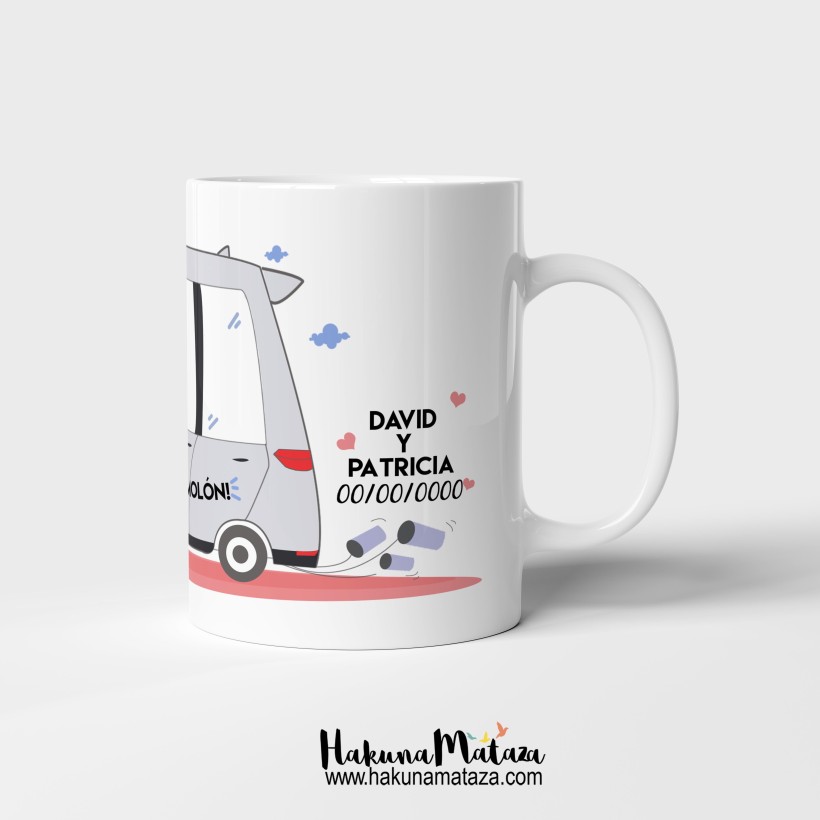 Taza personalizada - El chofer más molón 2