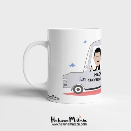 Taza personalizada - El chofer más molón | Hakuna Mataza