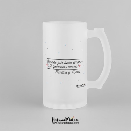 Jarra de cristal personalizada - Mejor Papá Jarra de cristal personalizada - Mejor Papá