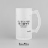 Jarra de cristal personalizada - Papá perruno