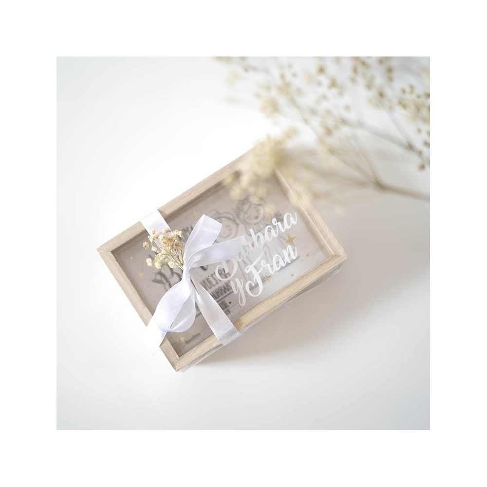 Hucha de madera personalizada - Toda aventura