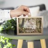 Hucha de madera personalizada - Toda aventura comienza con un sí