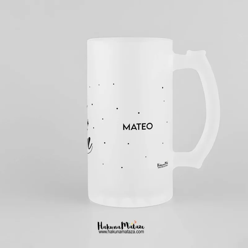 Jarra de cristal personalizada - Si ya saben como me pongo pa que me invitan · detalle