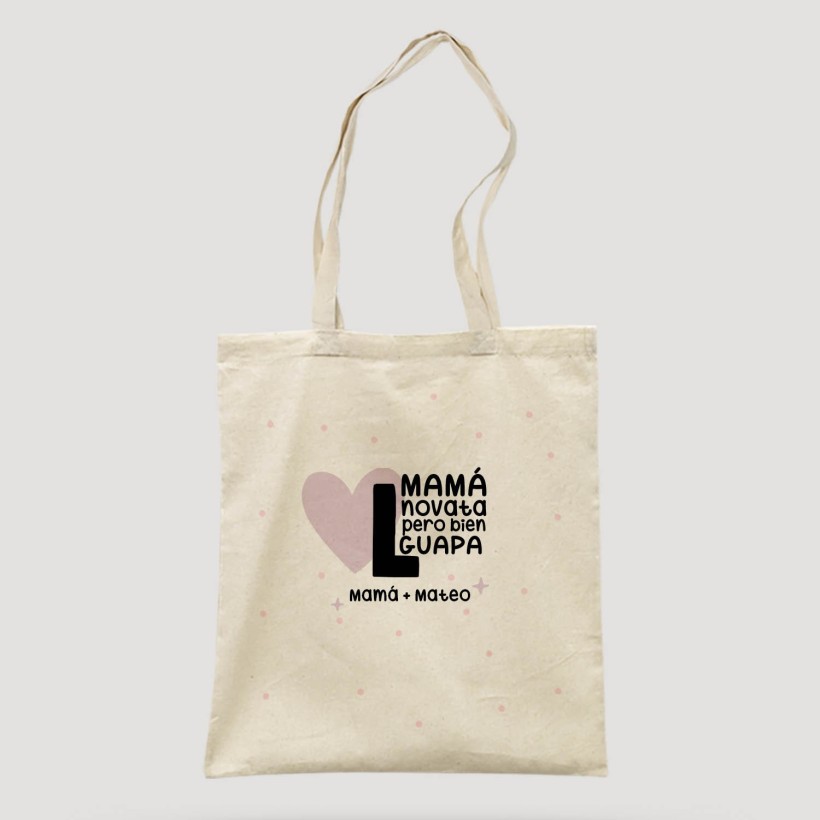 Tote bag personalizado - Mamá novata