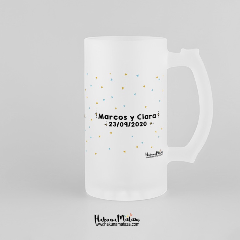 Jarra de cristal personalizada - Papá eres un pesado Jarra de cristal personalizada - Papá eres un pesado