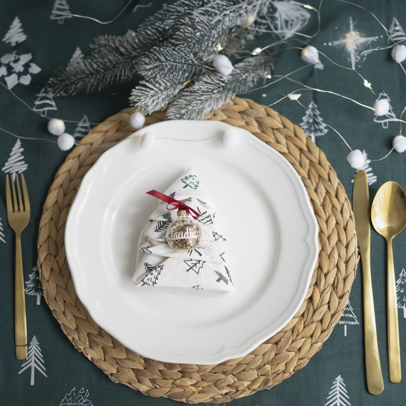 Bola marcasitio Navidad cristal - Estrellas doradas 2