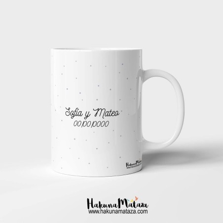 Taza personalizada Navidad - Navidad es hogar Taza personalizada Navidad - Navidad es hogar