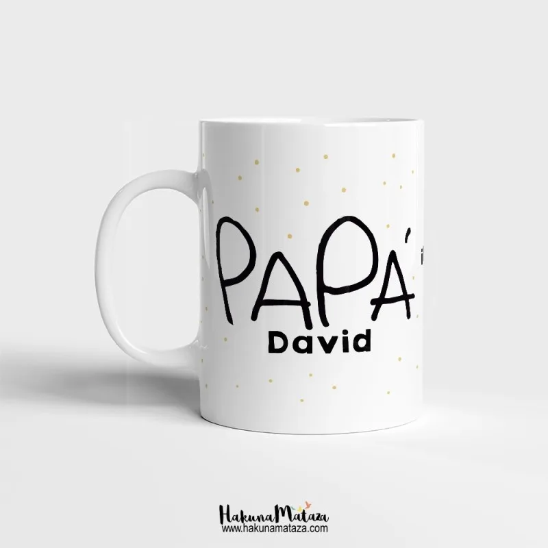 Taza personalizada - Escritura niños · otra vista