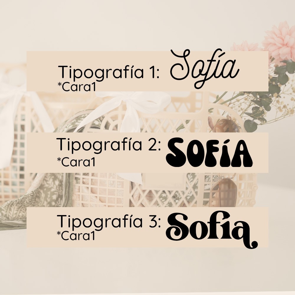 Bolso retro personalizado