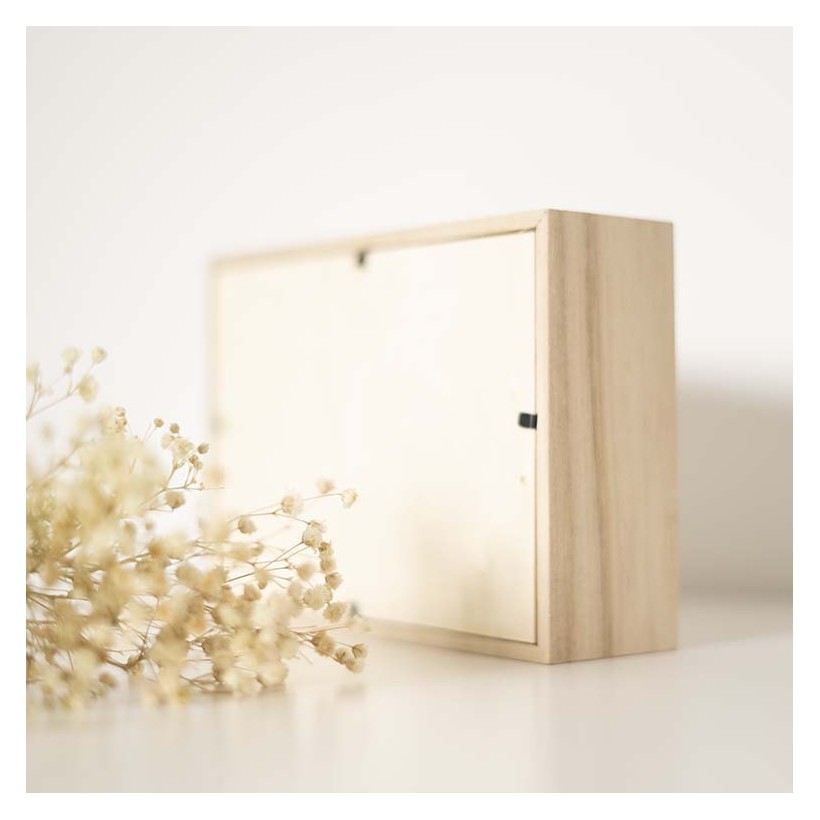 Hucha de madera personalizada - Arcoíris Hucha de madera personalizada - Arcoíris