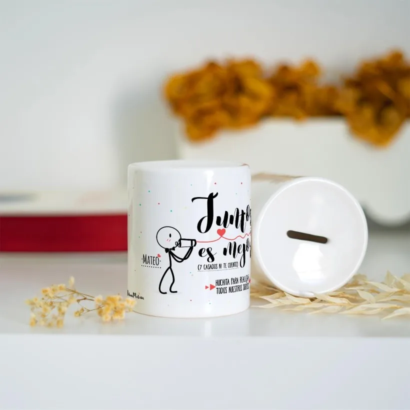 Hucha personalizada - Juntos es mejor | Hakuna Mataza