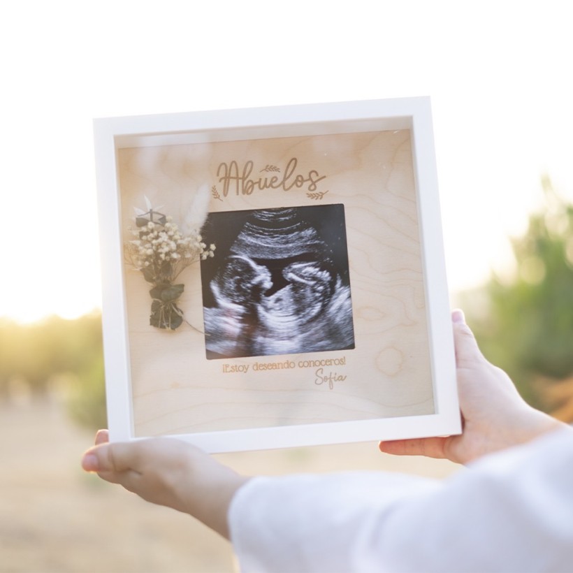 Marco de fotos personalizado - Ecografía