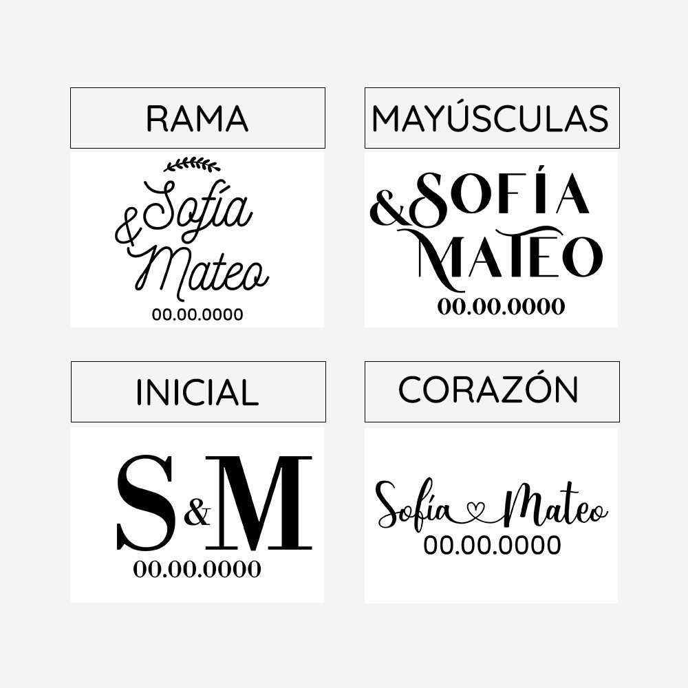 Caja porta alianzas de madera con tapa de cristal