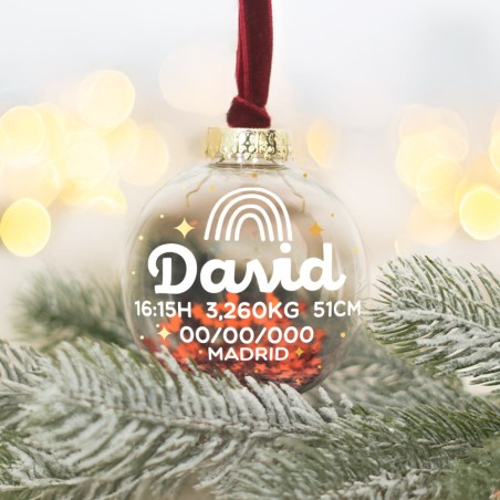 Bola de Navidad personalizada - Natalicio
