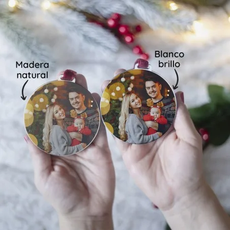 Adorno Navidad con foto completa | Hakuna Mataza