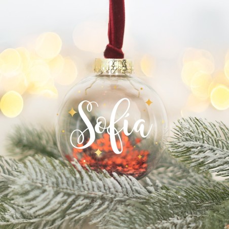 Bola de Navidad personalizada - Nombre Bola de Navidad personalizada - Nombre