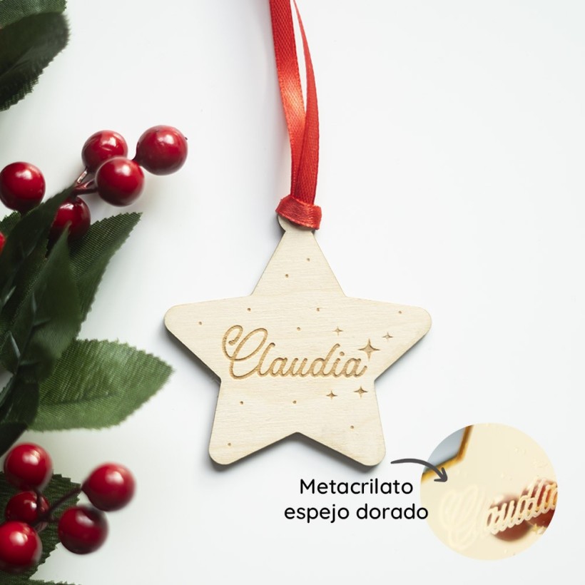 Adorno Navidad - Estrella Adorno Navidad - Estrella