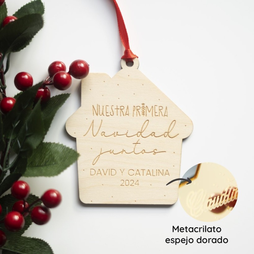 Adorno Navidad - Nuestra primera Navidad juntos Adorno Navidad - Nuestra primera Navidad juntos