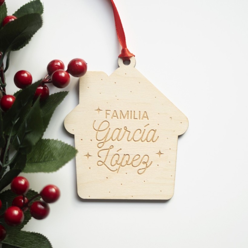 Adorno Navidad - Casa Familia