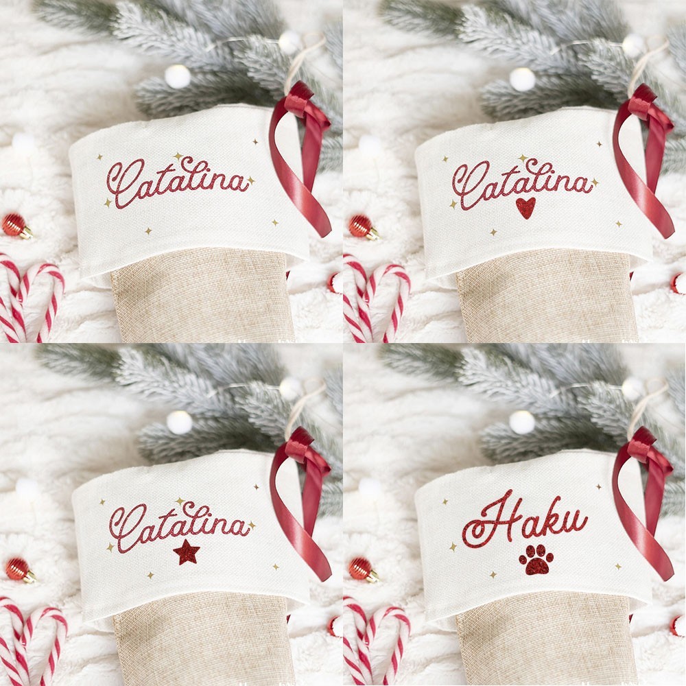 Calcetín de Navidad personalizado