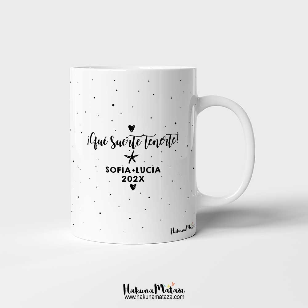 Taza personalizada - Los milagros son las buenas personas