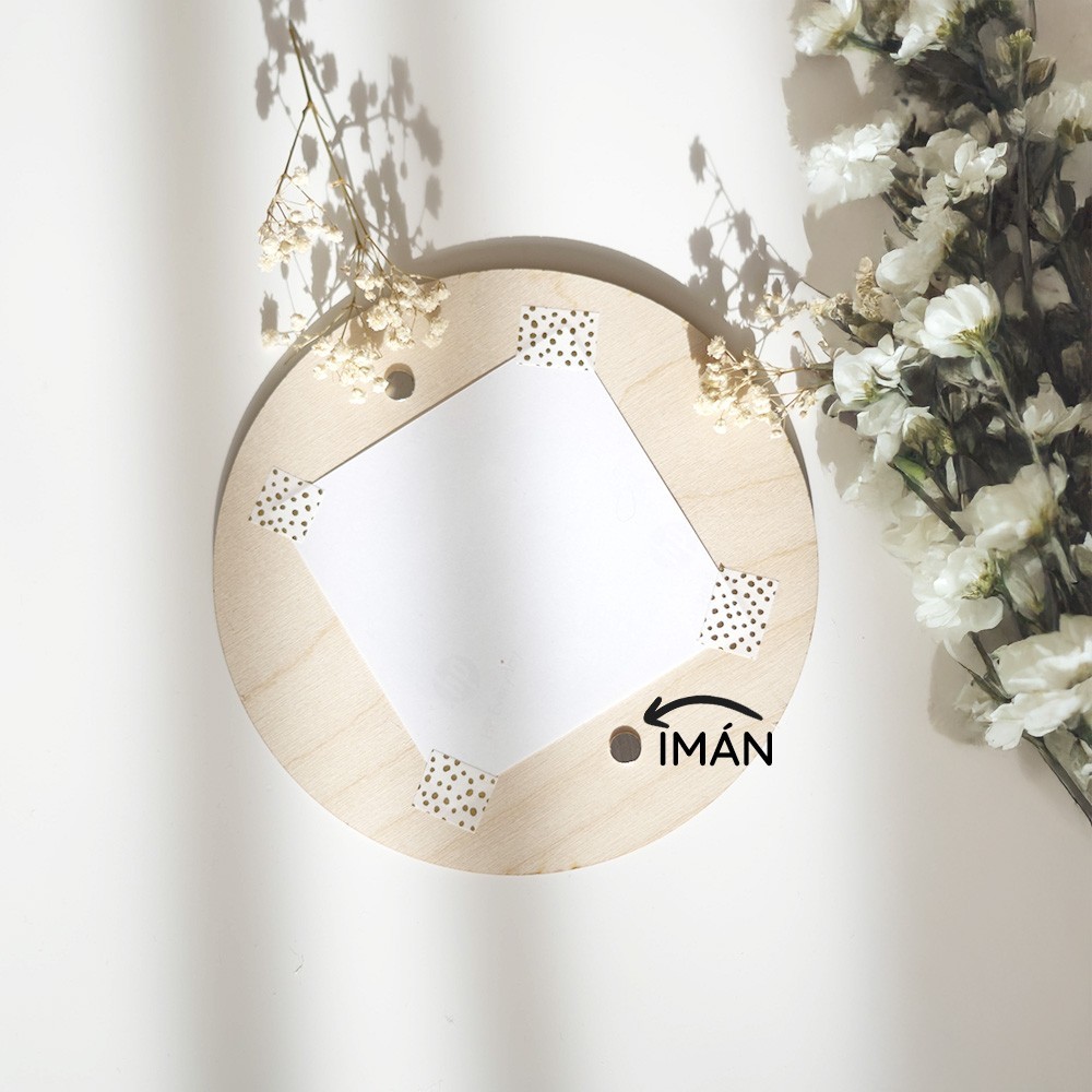 Placa Spotify circular