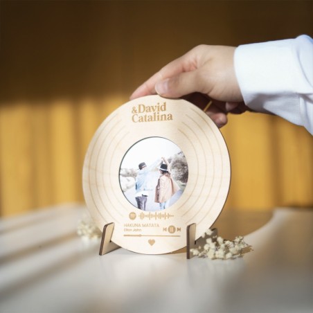 Placa Spotify circular Placa Spotify circular