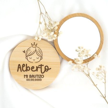 Espejo de madera personalizado - Principito