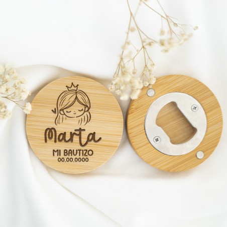 Abridor de madera personalizado - Princesa