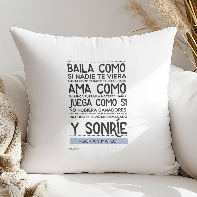 Cojín - Baila como si nadie te viera