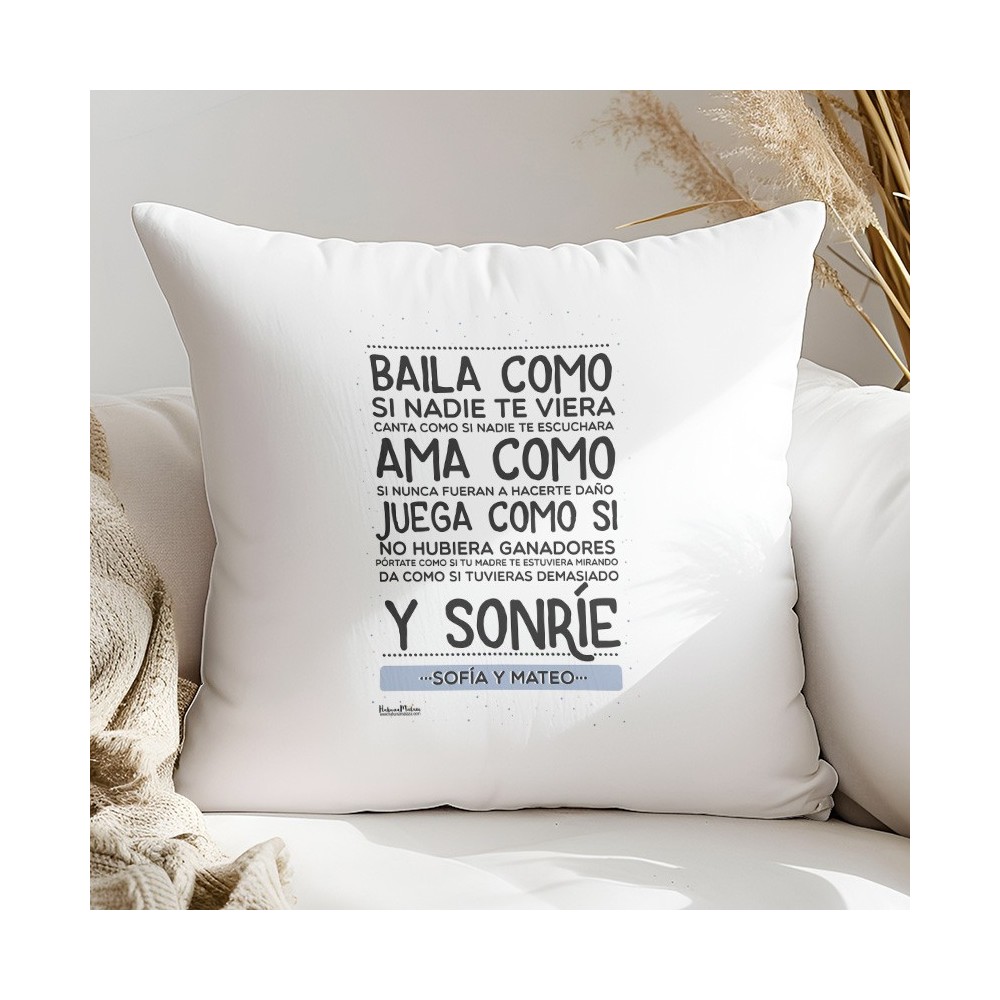 Cojín - Baila como si nadie te viera