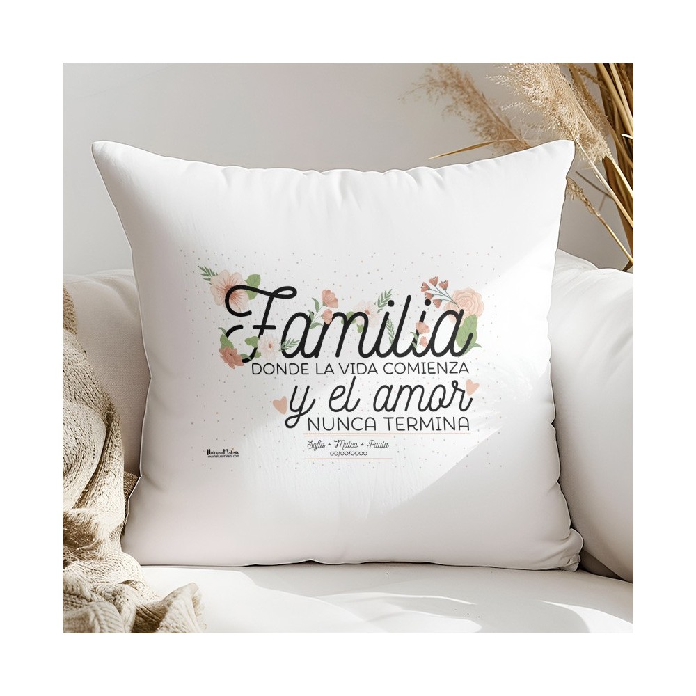 Cojín - Familia