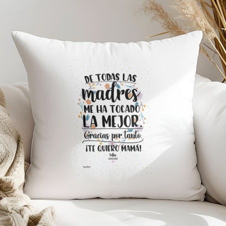 Cojín personalizado para mamá y abuela – De todas las madres