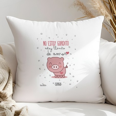 Cojín - No estoy gordito